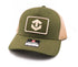 Untamed Icon Woven Patch Hat (Green)