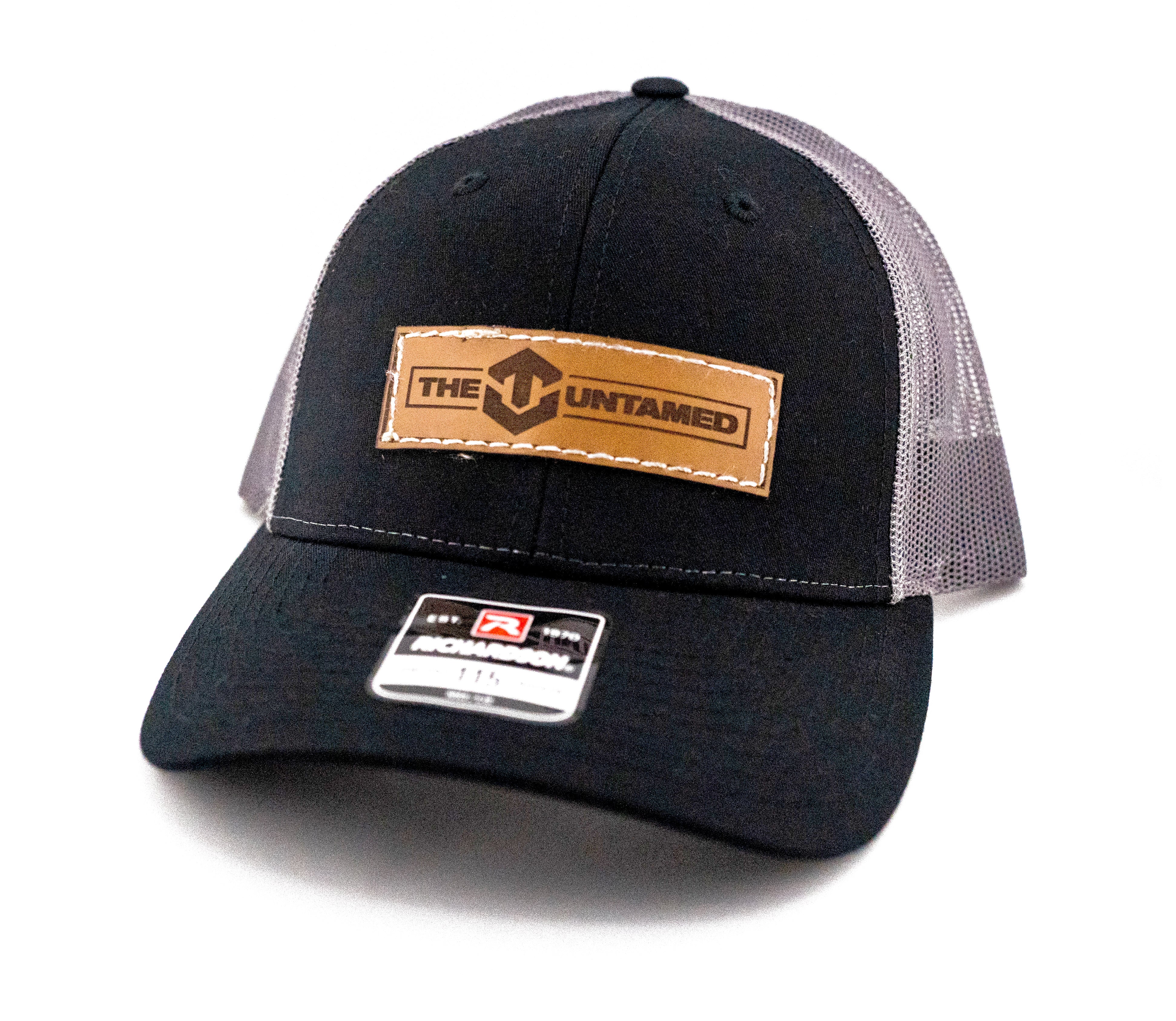 The Untamed Leather Patch Hat