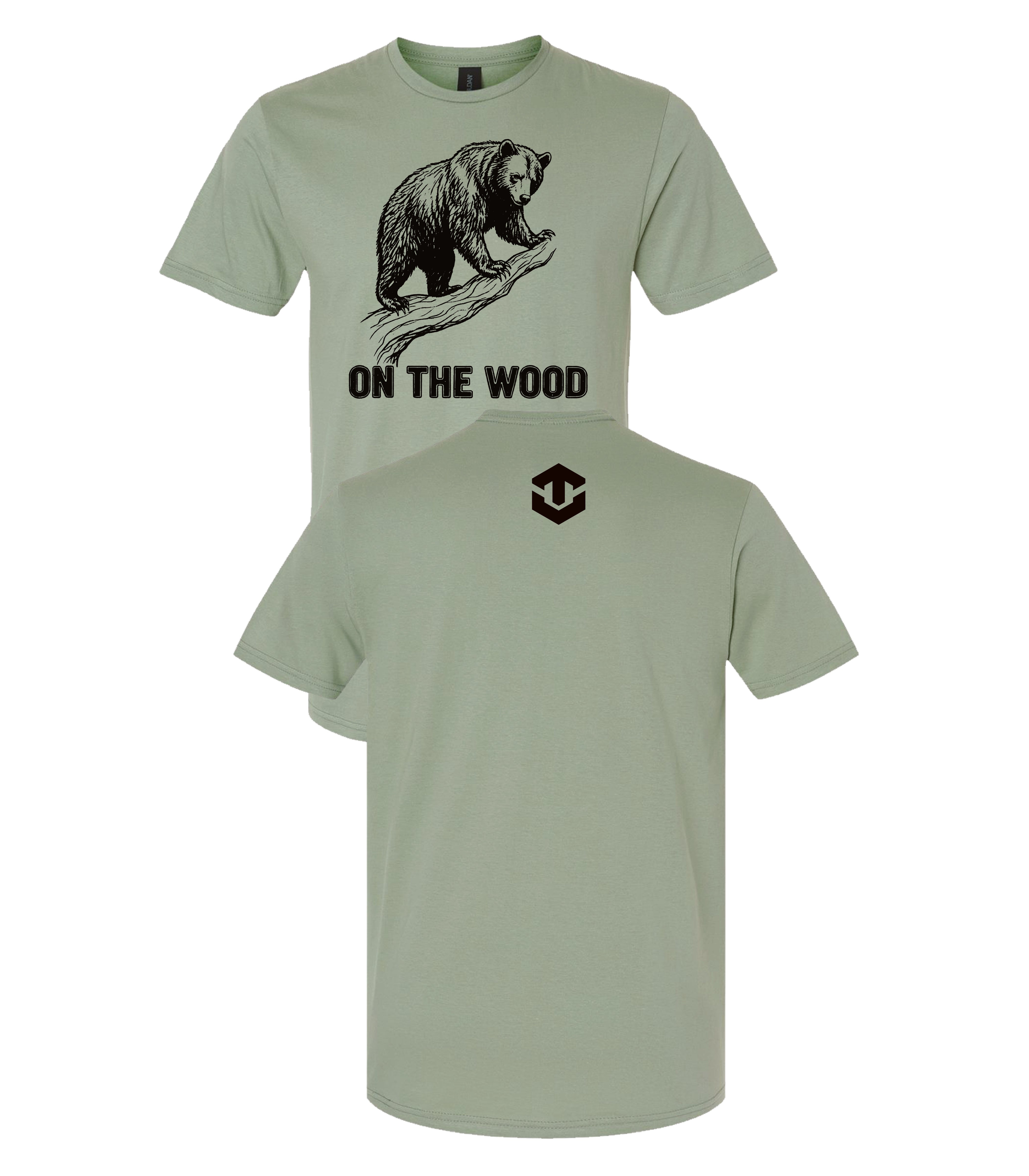 On the Wood Bear Shirt