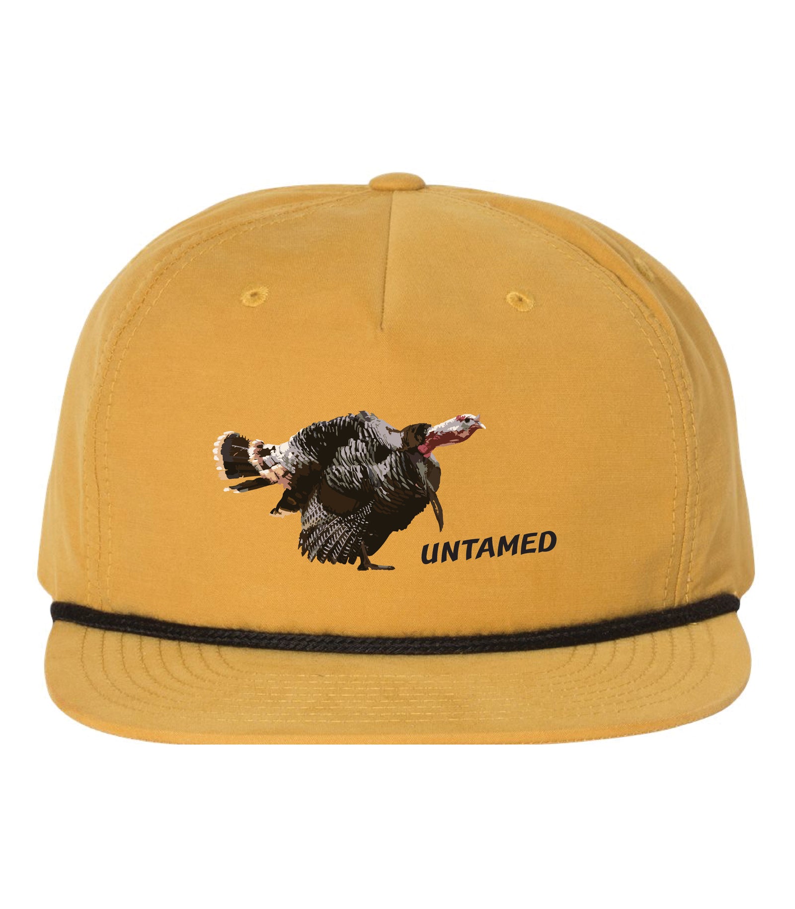 Khaki Untamed Turkey rope hat