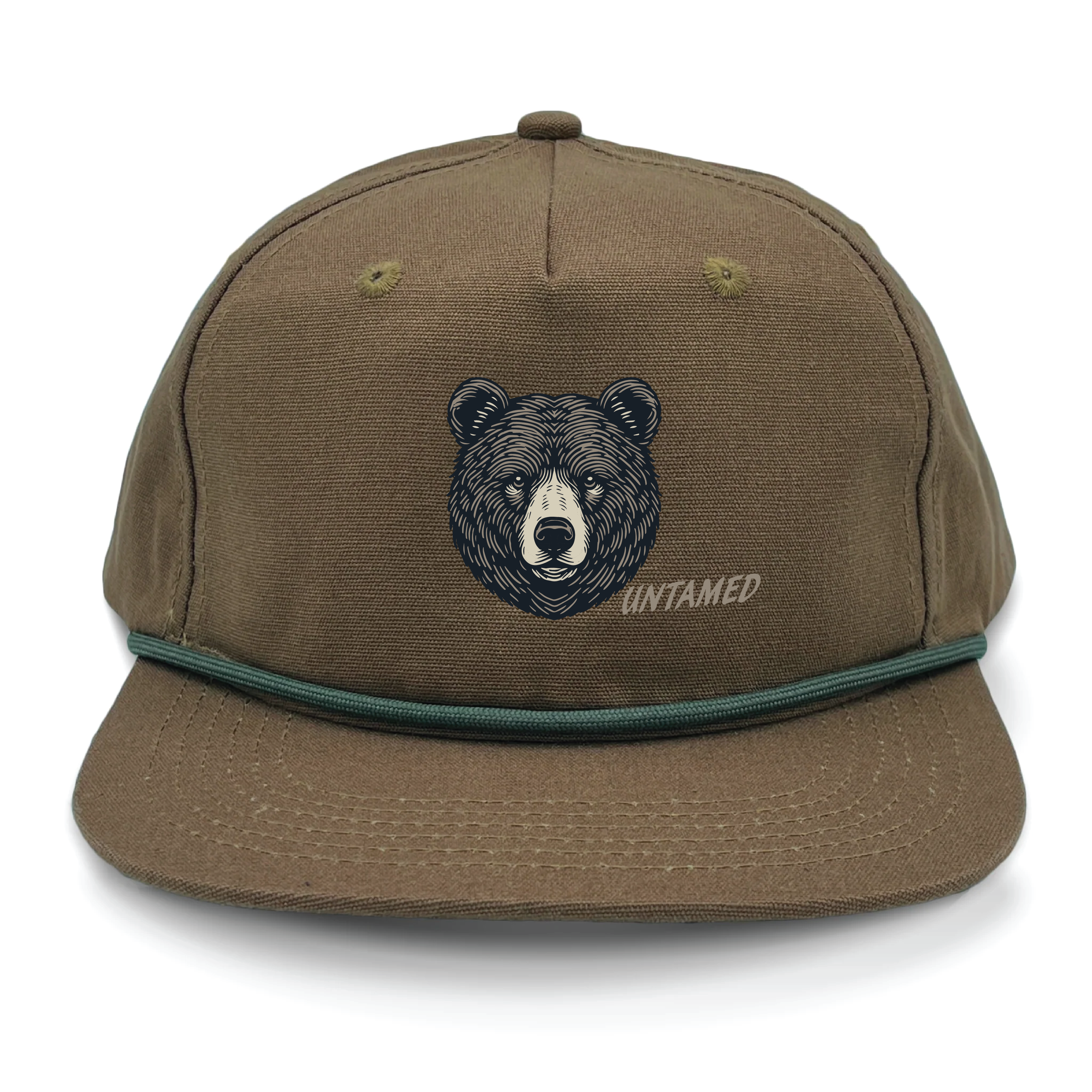 Black Bear Rope Hat