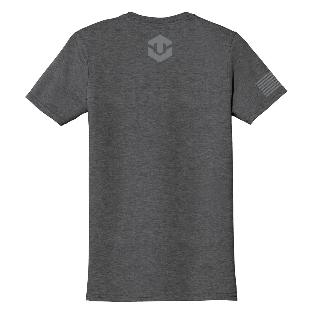 The Untamed Basic Tee - Dark Heather