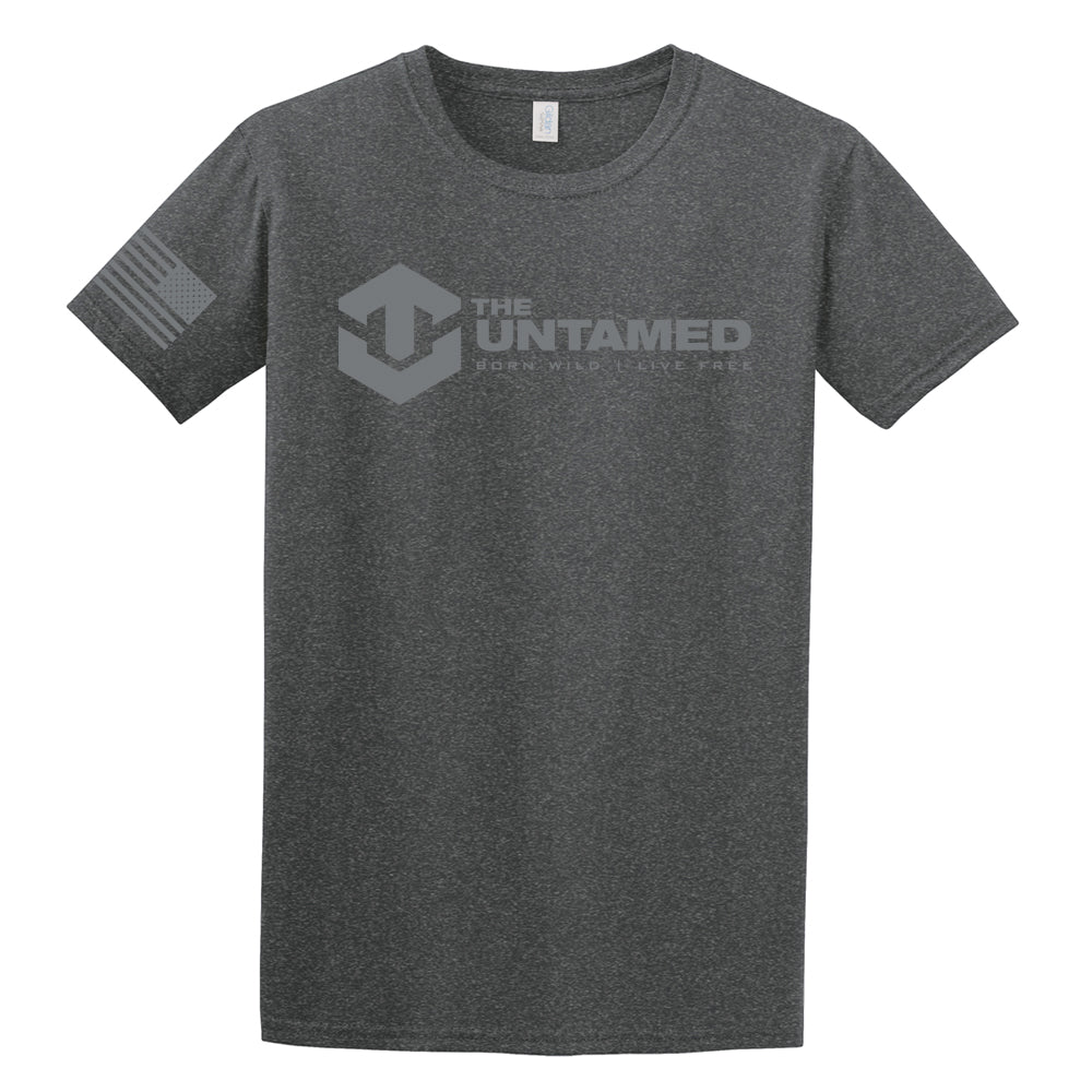 The Untamed Basic Tee - Dark Heather